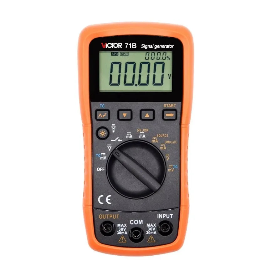 VICTOR VC71B 4-20mA Signal Generator DDS Calibration Current Voltage Signal Pressure Thermocouple Signal Source   ytdi