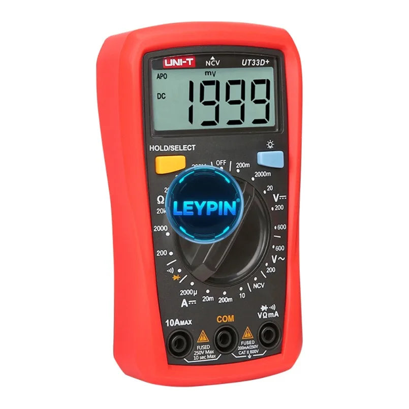 UT33D+ 1999 Counts Dc Tester Multimeter Unit Multimeter Voltage Meter Multimetro Digital      lexso