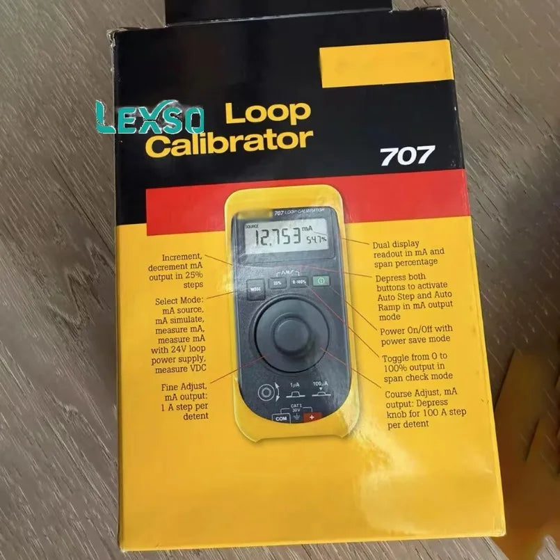707 Current Loop Calibrator with Quick Click Knob 707  lexso