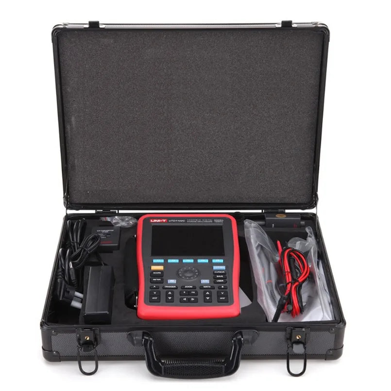 UNI-T UNI-Trend UTD1102C Handheld Digital Storage Oscilloscope Waveform Generator+Multimeter with USB lexso