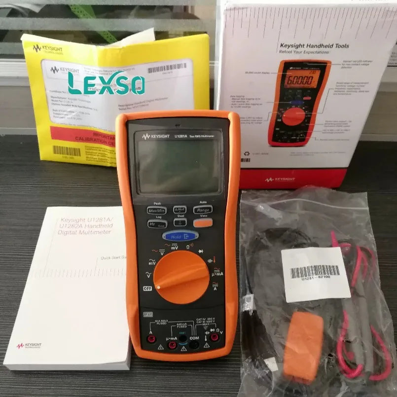 Keysight Professional Use Digital Multimeter Four-and-a-Half-Digit Handheld U1281A/U1282A Test    lexso