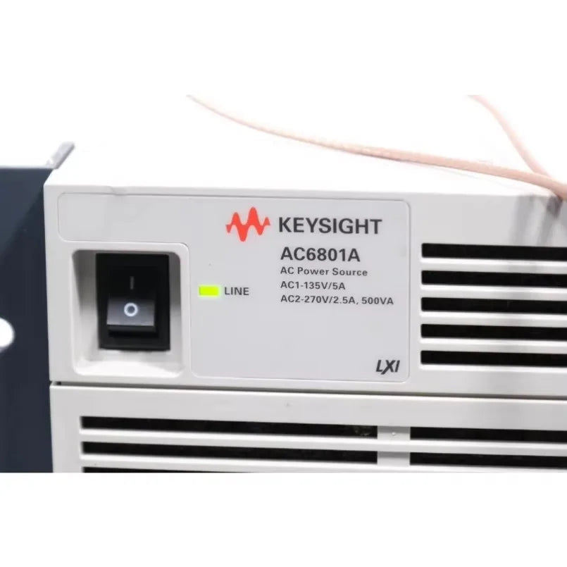 used Keysight AC6801A AC Power Source 135V / 5A, 270V / 2.5A, 500VA   lexso