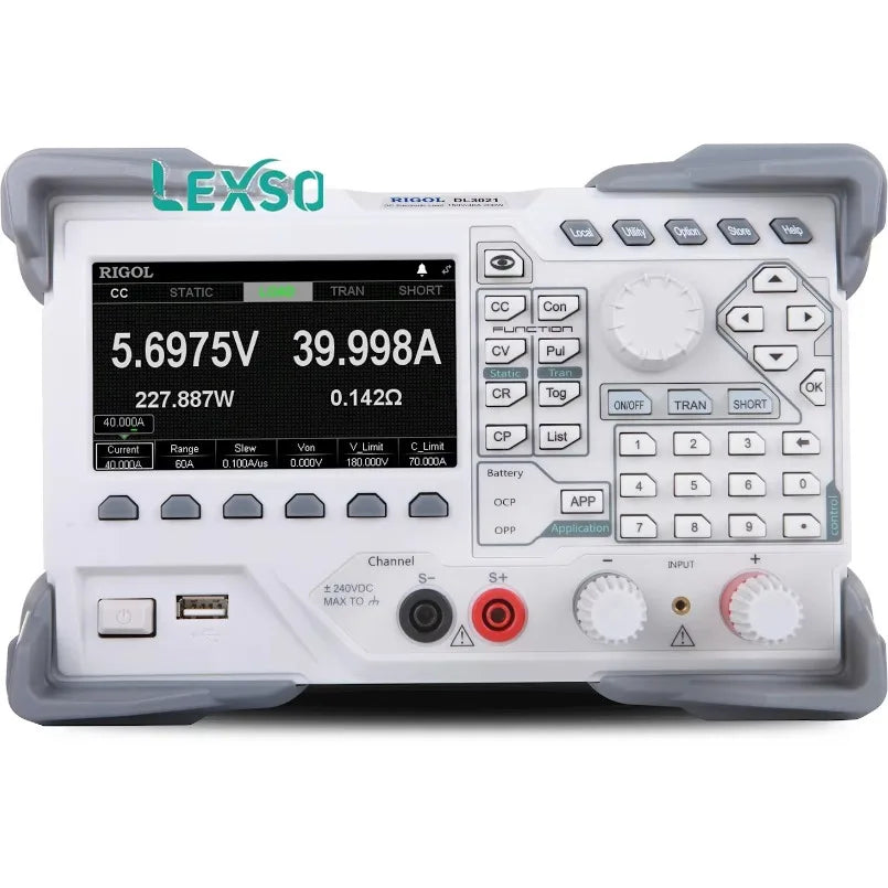RIGOL DL3021 Programmable DC Electronic Load Single Channel 200V/40A/200W High Precision Testing lexso