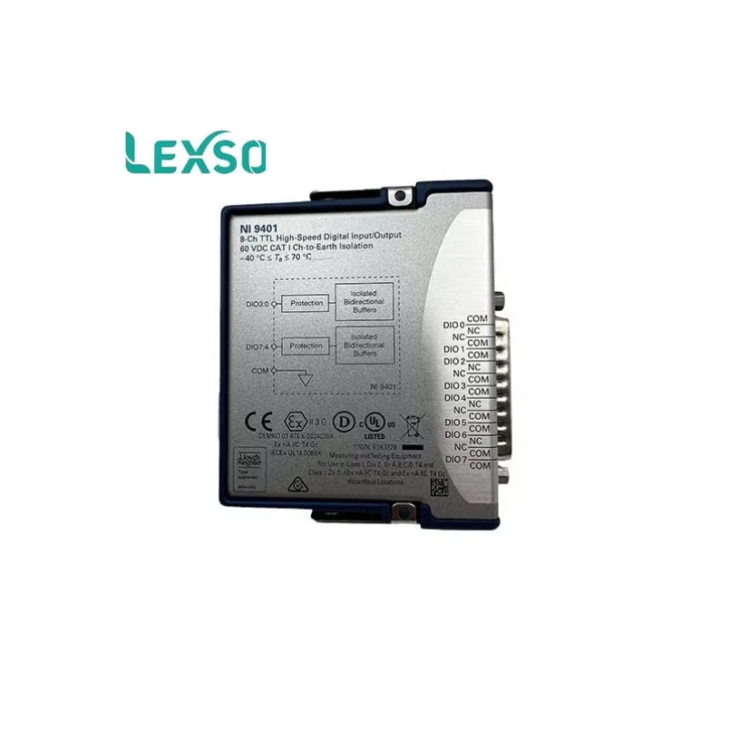 NI 9401 8CH TTL High-Speed Digital Input-Output Module lexso