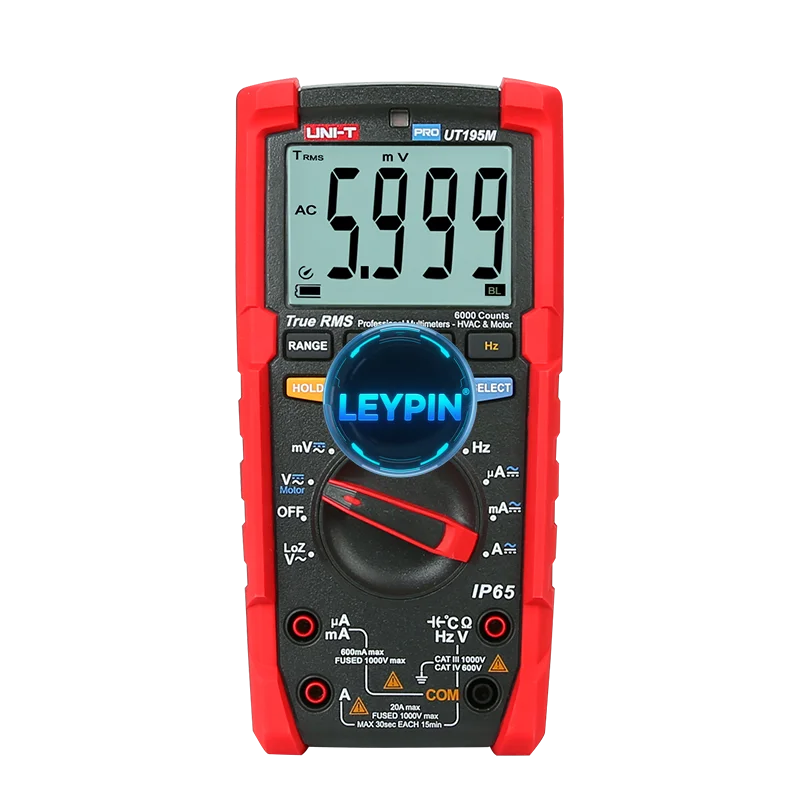 UNI-T UT195M UT195DS True RMS Digital Multimeter AC DC Voltage Frequency Electrician Tester     ytdi