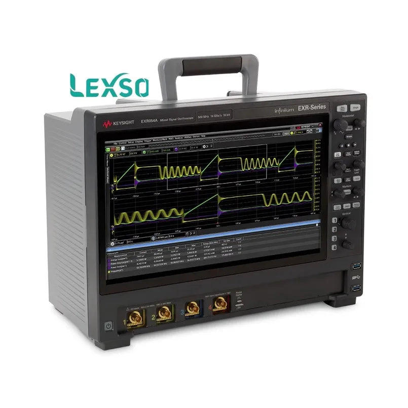 Keysight EXR054A Infiniium EXR Series Oscilloscope: 500 MHz 4 Channels Maximum Memory Depth 1.6 Gpts lexso