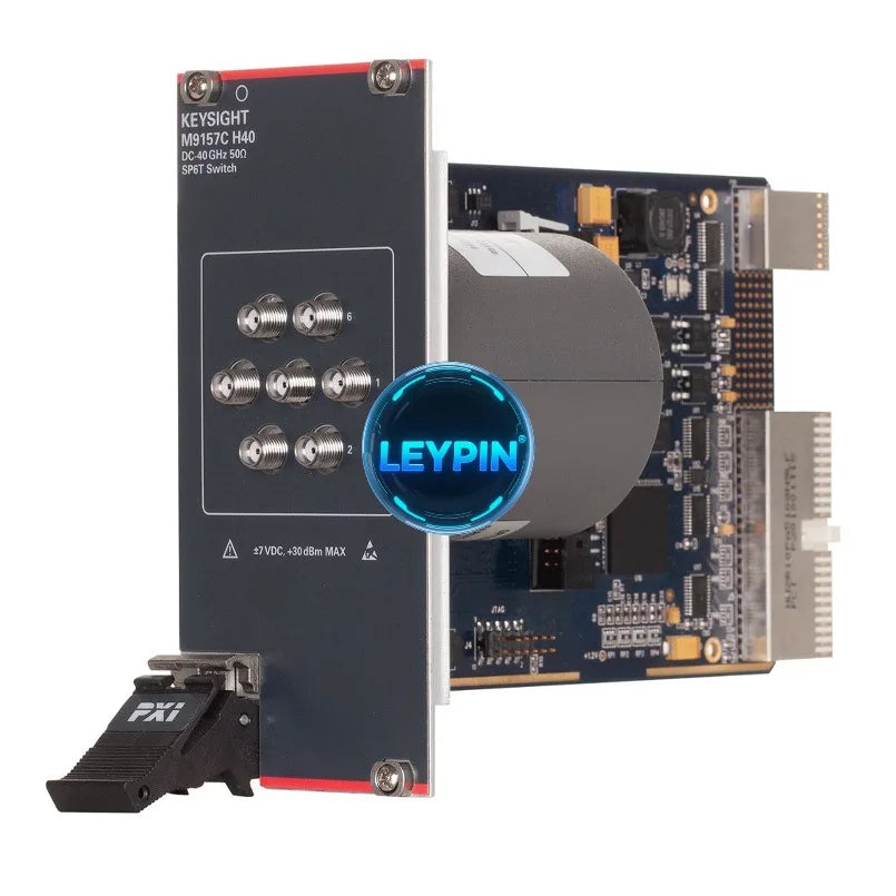 Keysight M9157CH40 PXI Hybrid Coaxial Switch DC to 40 GHz single SP6T load terminated     lexso