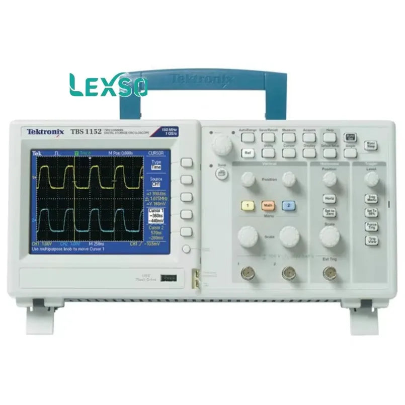 Tektronix TBS1064 60MHz Digital Oscilloscope 4-Channel 1GSa/s Wide Bandwidth 8-Bit Resolution    lexso