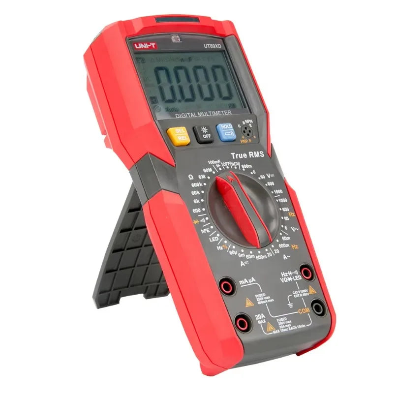 Uni-T Ut89Xd Ac Dc Low Price Digital Multimeter Digital Multimeter Pocket Multimeter Precise Dc Circuits Measurement Voltmeter lexso