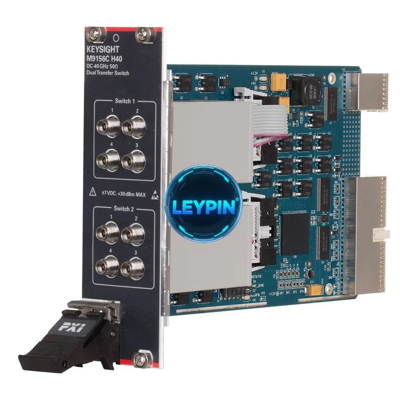 Keysight M9156CH40 PXIh-Coaxial Switch DC to 40 GHz dual conversion     lexso
