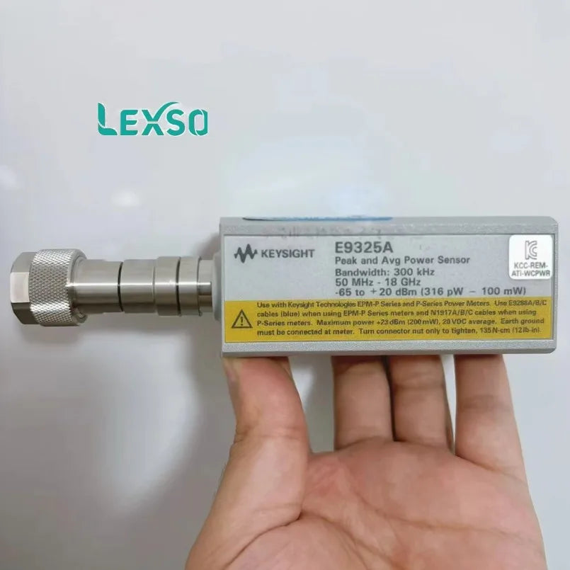 Keysight E9325A Peak and Average Power Sensor, 50MHz-18GHz, 300kHz Bandwidth    lexso