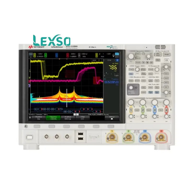 Keysight InfiniiVision Oscilloscope 6000 X Series lab test Oscilloscope Bandwidth Upgrades6 GHz/20GSa/s/1G-6GHz/4ch lexso