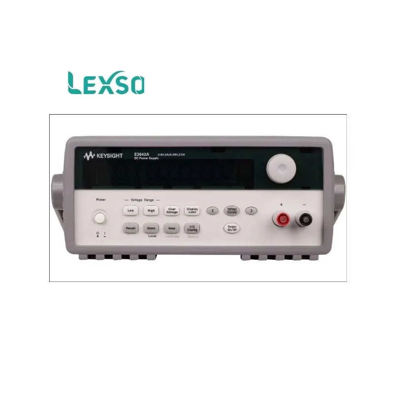 Keysight E3642A 50 W Power Supply, 8 V, 5 a or 20 V, 2.5 A, Ripple & Noise:20 Hz to 20 MHz, Voltage: <0.05% + 10 mV    lexso