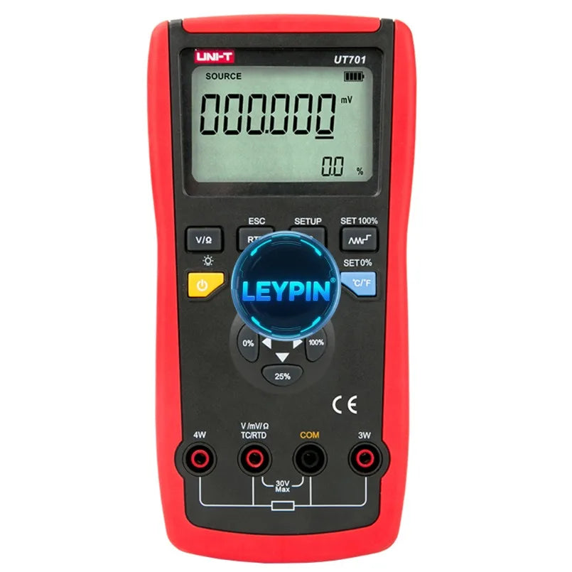 UNI-T UT701 High Precision Thermocouple Temperature Calibrator Backlight Handheld Temperature Calibrator     lexso