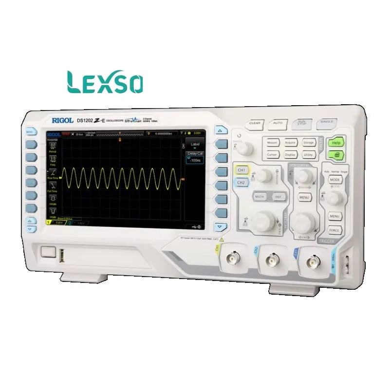 RIGOL Digital Oscilloscope DS1102Z-E/DS1202Z-E Dual Channel 100MHz/200MHz   lexso