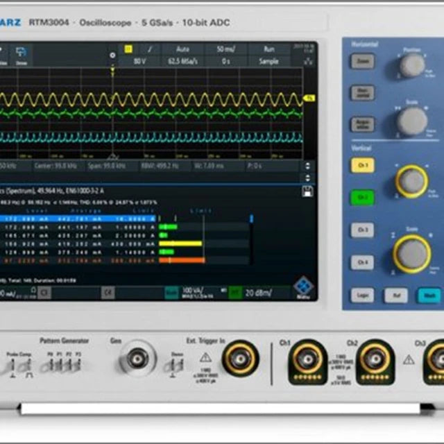 Used Rohde & Schwarz RTM3004 Digital Real-time Multifunction Mixed Signal Oscilloscope 4 Channels 10MHz