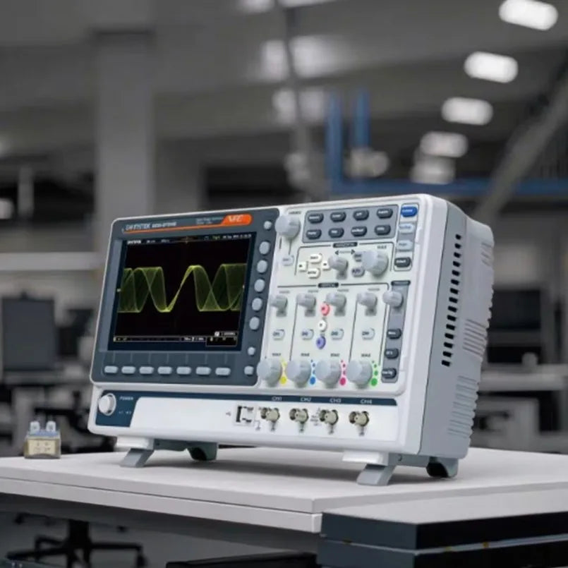 GW Instek GDS-2204A 4Channel Oscilloscope 200 MHz Bandwidth 2GSa/s Sample Rate Ideal for Electronics R&D  lexso