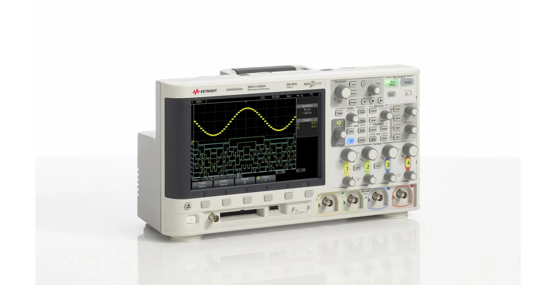 TTLTES KEYSIGHT DSOX2004A Digital Oscilloscope 70 MHz 4 Analog Channels 2 GSa/s Sample Rate