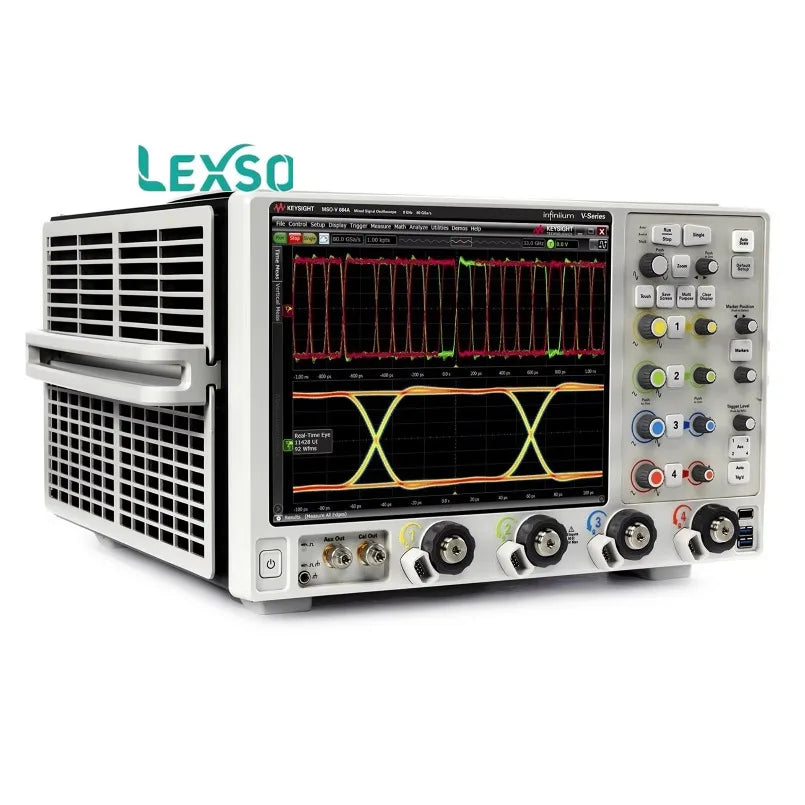 Keysight MSOV084A MSO Mixed-Signal Oscilloscope 8 GHz 4 Analog Channels + 16 Digital Channels 80 GSa/s Sampling Rate lexso