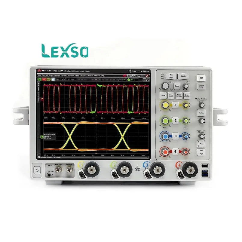 Keysight MSOV204A Mixed Signal Oscilloscope 20 GHz 4 Analog + 16 Digital Channels 80 GSa/s Sample Rate Resolution Other lexso