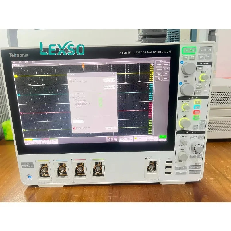 Tektronix MSO44 4-BW-1000 1 GHz, 4-FlexChannel, 6.25 GS/s Mixed Signal Oscilloscope lexso    ytdi
