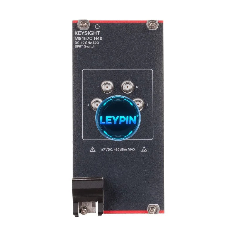 Keysight M9157CH40 PXI Hybrid Coaxial Switch DC to 40 GHz single SP6T load terminated     lexso