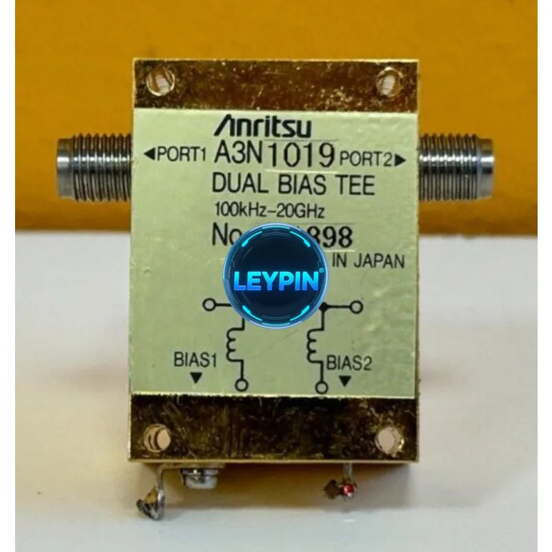 Anritsu A3N1019 100 kHz to 20 GHz  +30 VDC  2.92mm (F-F) Dual Bias Tee  Tested    ytdi