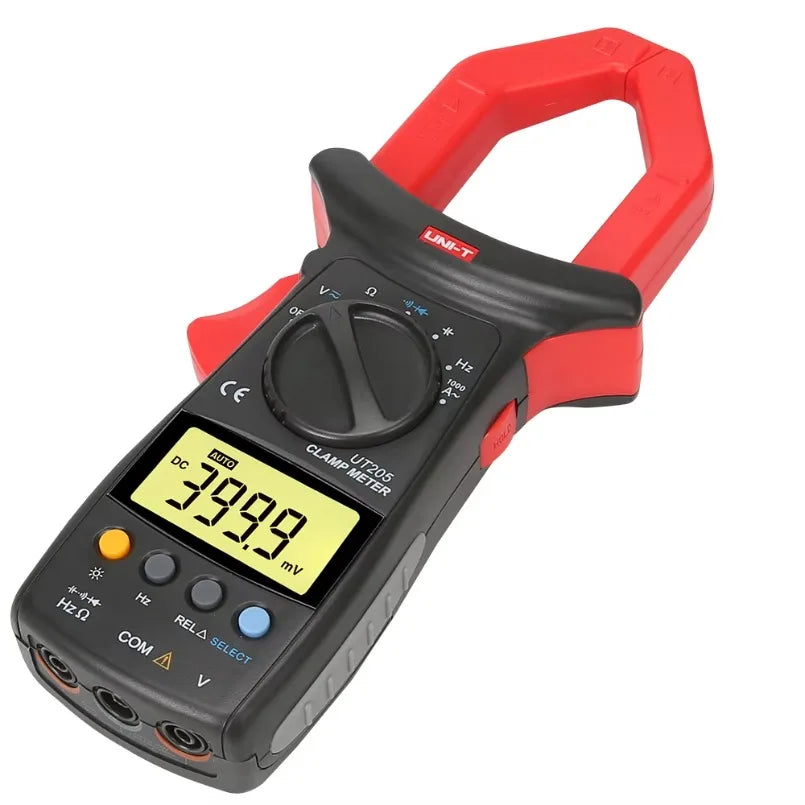 UNI-T UT205 High Quality Clamp Meter Digital Clamp Ammeter Voltmeter Smart Clamp Precision Capacitance Meter Cell Phone Repair lexso