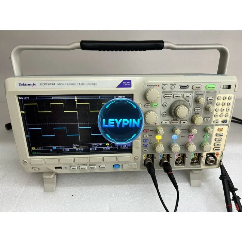 Tektronix MDO3054 oscilloscope bandwidth 500MHz -2.5GS/S Tested