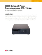 Keysight Is German/Agilent Programmable AC/DC Power Supply/Analyzer 6811C/6812C/6813C with 375VA/750VA/1750VA   ytdi