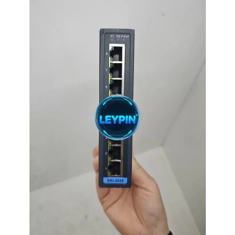 Advantech EKI-2728I 10/100/1000 Mbps Fast Ethernet 6G+2G Single-Mode 8-port Gigabit Unmanaged Industrial Ethernet Switch   ytdi
