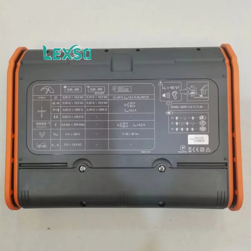 Sonel MRU-12 Earthing Resistance and Soil Resistivity Meter with -10 to +50C Operating Temperature and   lexso