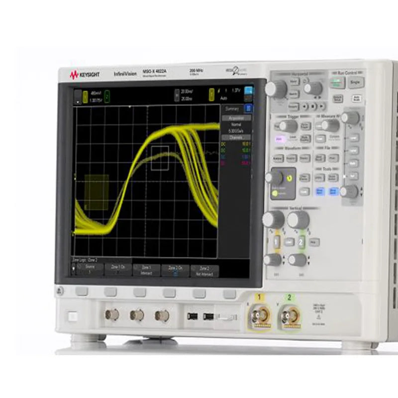 Keysight MSOX4022A 200MHz Dual Channel Digital Touch Screen Oscilloscope 5G Sampling Rate Electronic Measuring Instrument