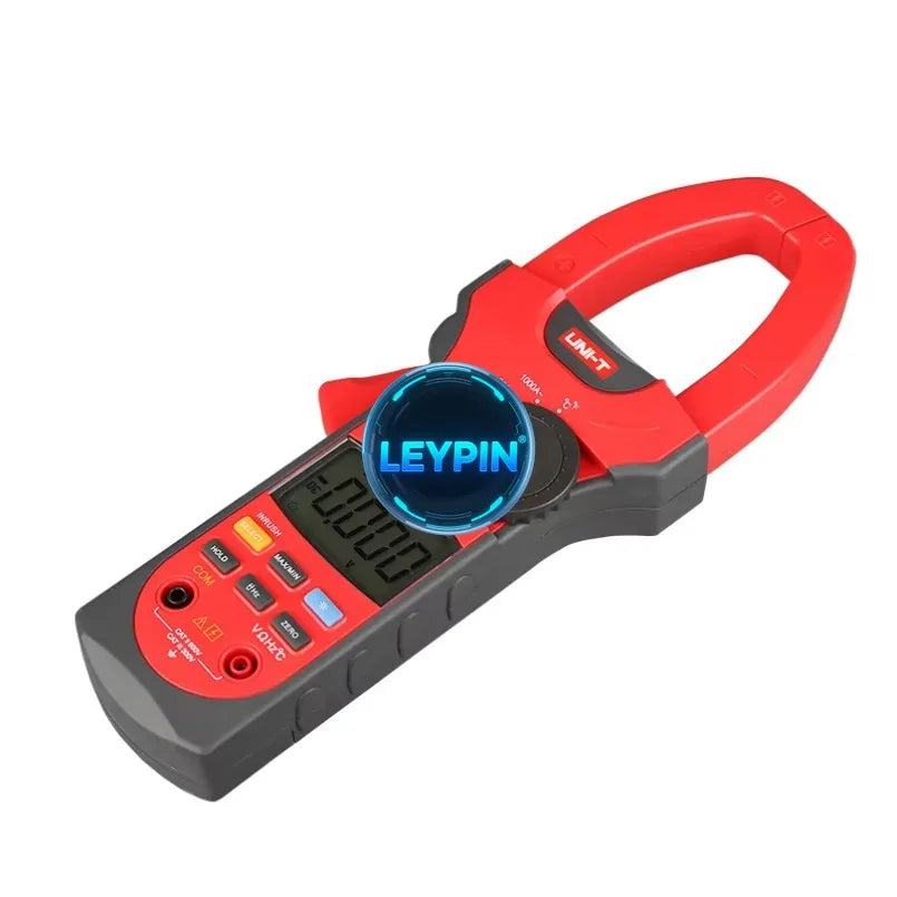 UNI-T UT208 Digital Clamp Meter Multimeter AC DC Voltage Amp Ohm Temp Tester     ytdi