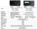 osciloscopio Keysight German Oscilloscope EDUX1052A 50 MHz 2 Analog Channels Electronic Measuring Instrument   ytdi