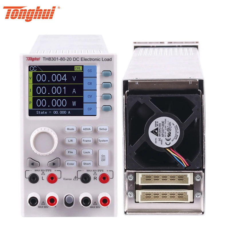 Tonghui TH8300/8301-80-20/TH8302-80-40/ TH8303-80-60/TH8304-80-80/rack-mounted Programmable Dc Electronic Load Instrument