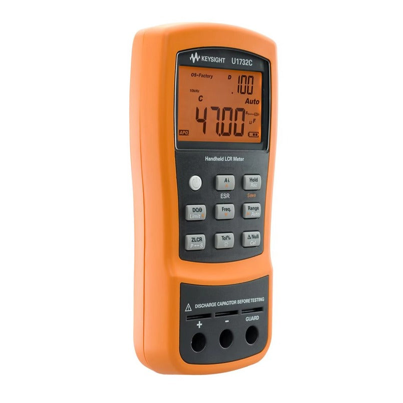 Keysight U1732C Handheld LCR Meter 100Hz/120Hz/1kHz/10kHz Electronic Measuring Instrument lexso