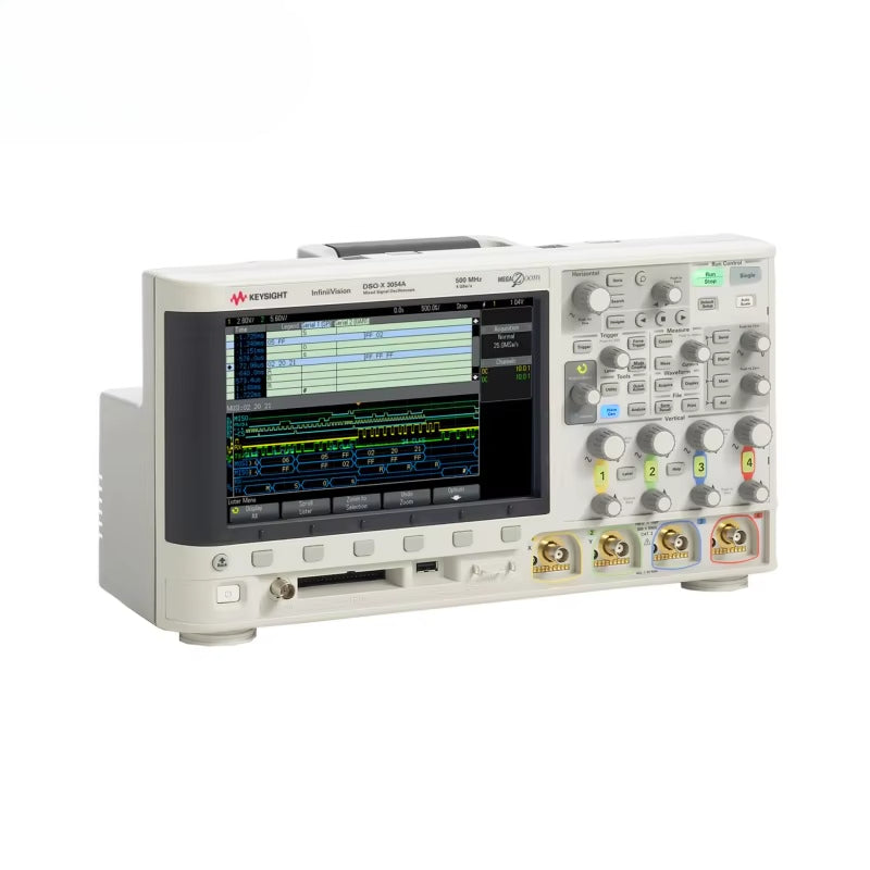 Keysight DSOX3034T 350MHz Bandwidth 5GSa/s Sample Rate 4 Analog Channels 4Mpts Memory 8-Bit Resolution Digital Oscilloscope