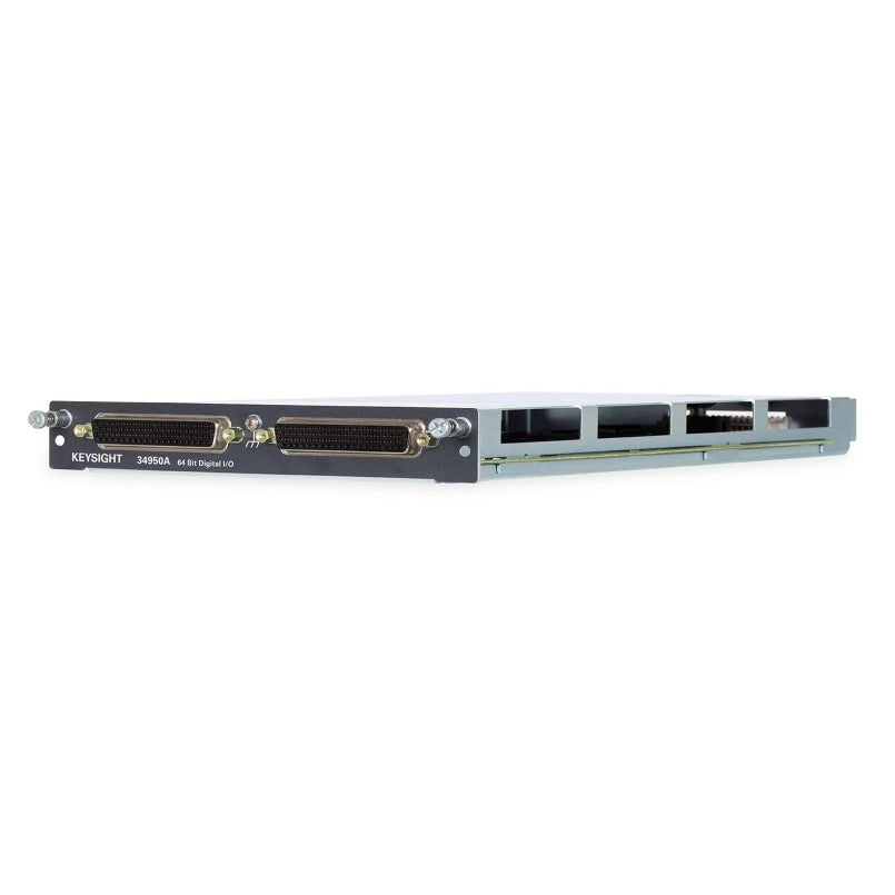 Keysight 34950A 64-bit DigitalI/Owith Memory and Counters for 34980A 64-bit Bidirectional Digital I/O with Programmable Polarity lexso