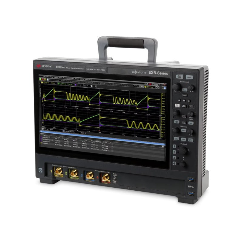 Keysight EXR054A Infiniium EXR Series Oscilloscope: 500 MHz 4 Channels Maximum Memory Depth 1.6 Gpts