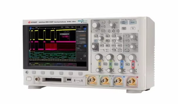 KEYSIGHT MSOX3034T Mixed Signal Oscilloscope: 350 MHz, 4 Analog Plus 16 Digital Channels Price Negotiable