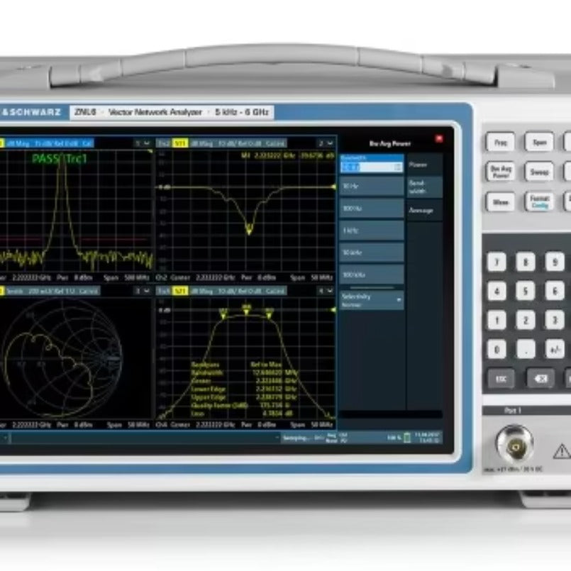 R&S ZNLE3 Vector Network Analyzer Measurements As Easy As ABC 1 MHz to 3 GHz Price Negotiable