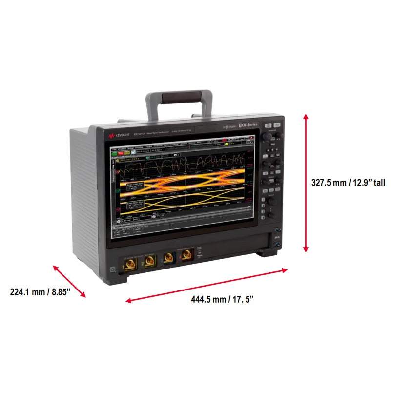Keysight EXR204A Infiniium EXR Series Oscilloscope 2 GHz 4 Channels Maximum Memory Depth 1.6 Gpts   ytdi