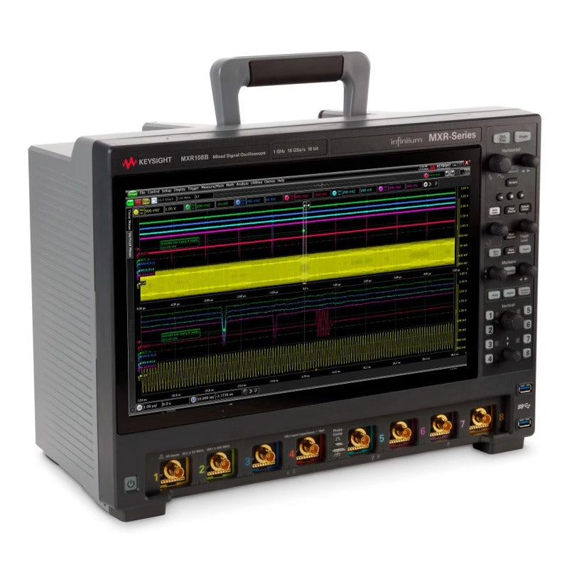 Keysight MXR108B Infiniium MXR B-Series Oscilloscope: 1 GHz, 8 Channels lexso