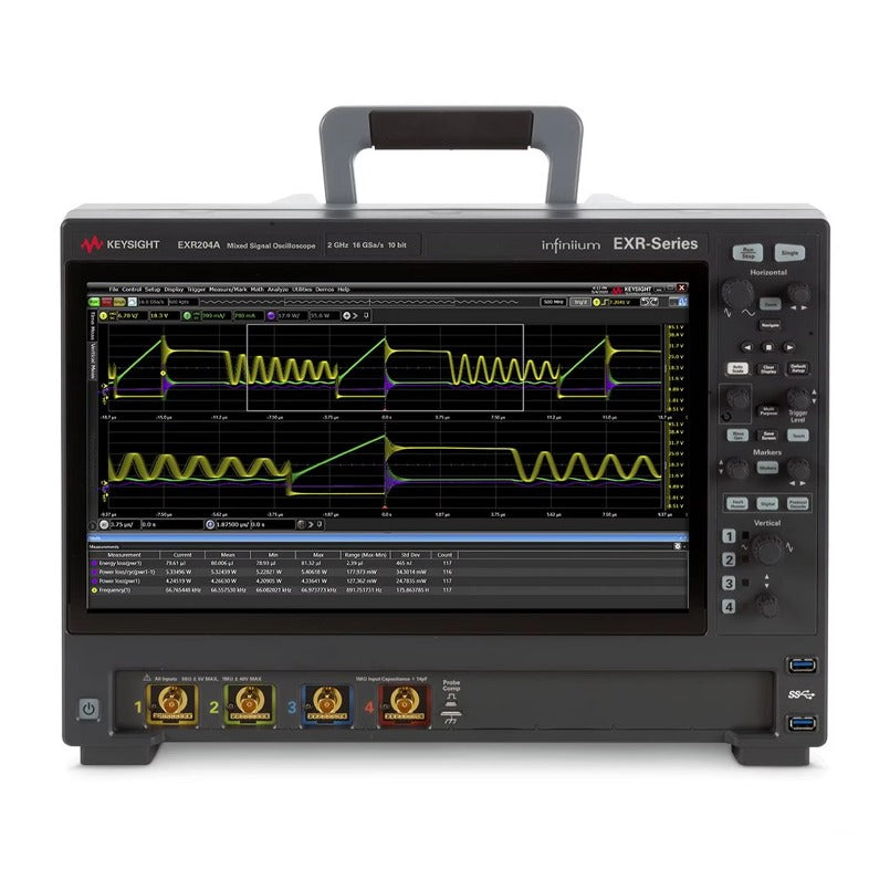 Keysight EXR204A Infiniium EXR Series Oscilloscope 2 GHz 4 Channels Maximum Memory Depth 1.6 Gpts lexso