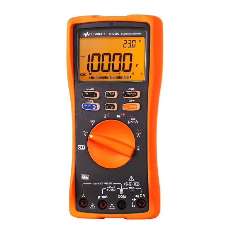 Keysight U1241C 4-Digit Handheld Digital Multimeter IP67 Electronic Measuring Instrument lexso