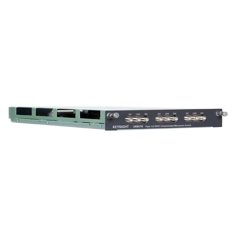 Keysight 34947A Triple 1x2 SPDT Unterminated Microwave Switch Module for 34980A lexso