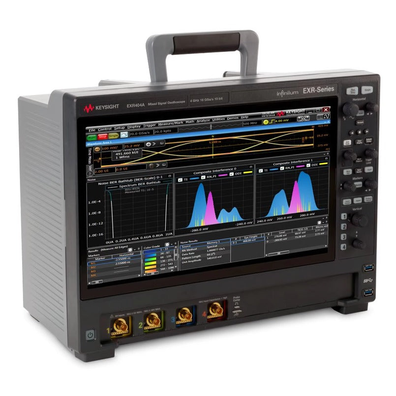 Keysight EXR404A Infiniium EXR Series Oscilloscope 4 GHz 4 Channels Maximum Memory Depth1.6 Gpts Maximum Sampling Rate16 GSa/sec   ytdi