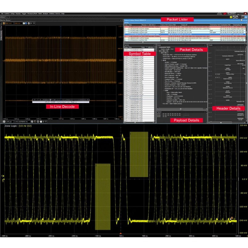 Keysight EXR404A Infiniium EXR Series Oscilloscope 4 GHz 4 Channels Maximum Memory Depth1.6 Gpts Maximum Sampling Rate16 GSa/sec lexso