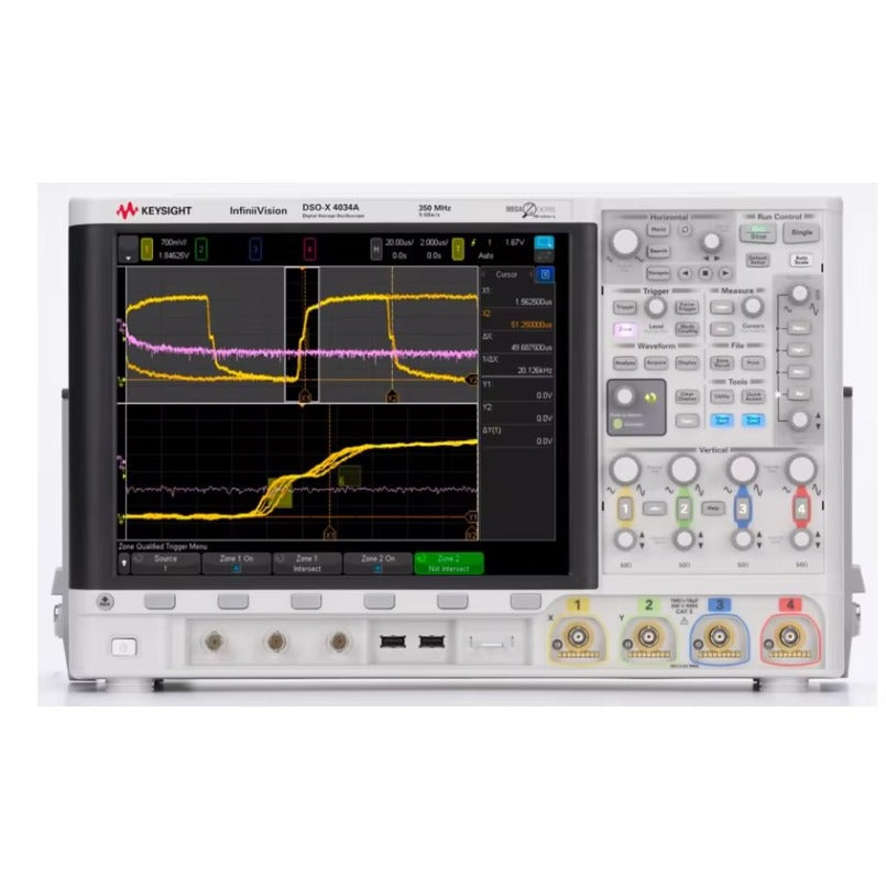 KEYSIGHT DSOX4034A Oscilloscope: 350 MHz, 4 Analog Channels